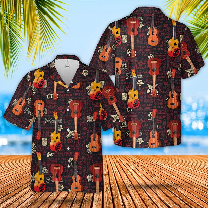 Ukulele Soprano Hawaiian Shirt