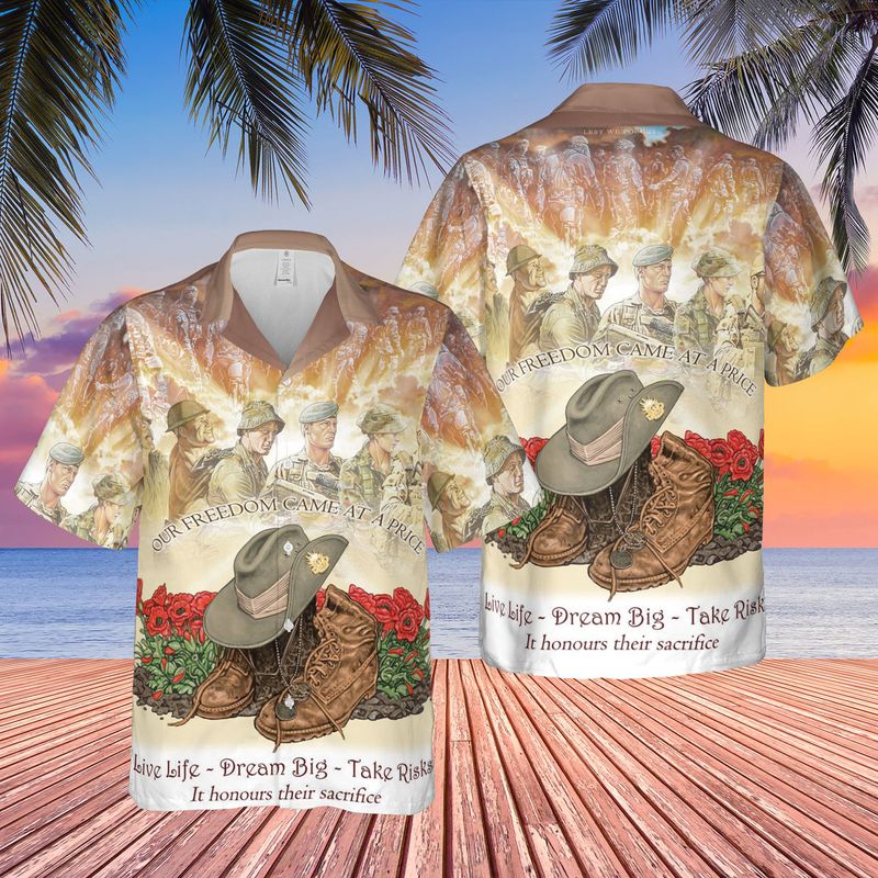 Australia Anzac Day Hawaiian Shirt