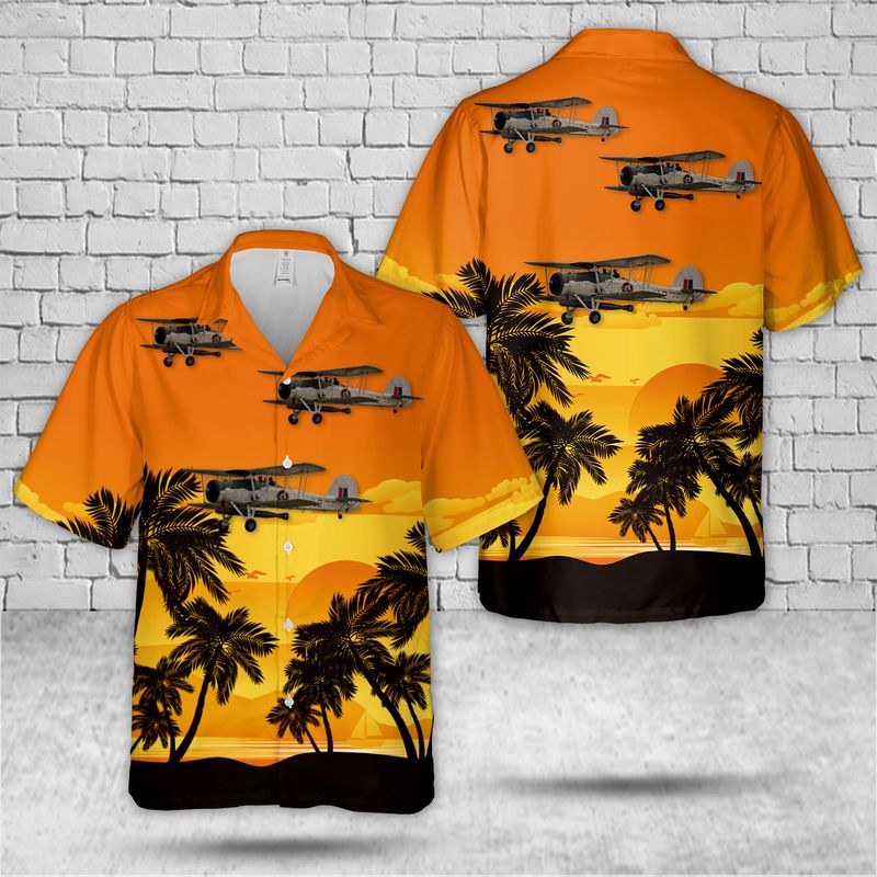 Royal Navy Swordfish LS 326 Hawaiian Shirt