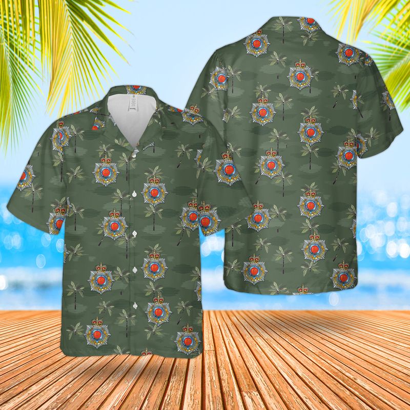 British Army Royal Corps of Transport Hawaiian Shirt
