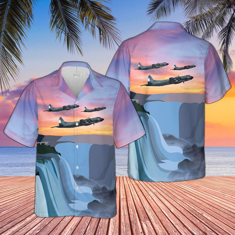 Argentine Navy Lockheed P-3B Orion Hawaiian Shirt