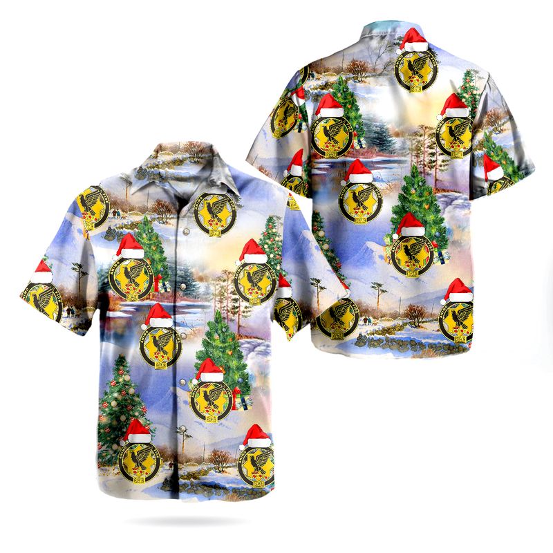 Christmas 1st Cavalry Regiment United States Hawaiian Shirt
