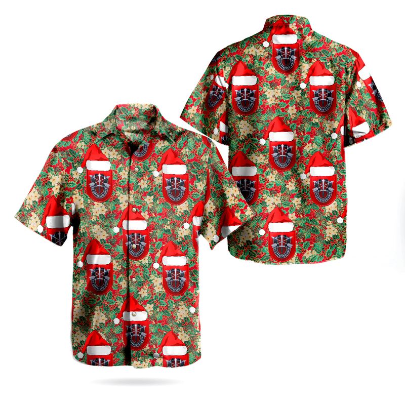 Christmas The 7th Special Forces Group Hawaiian Shirt