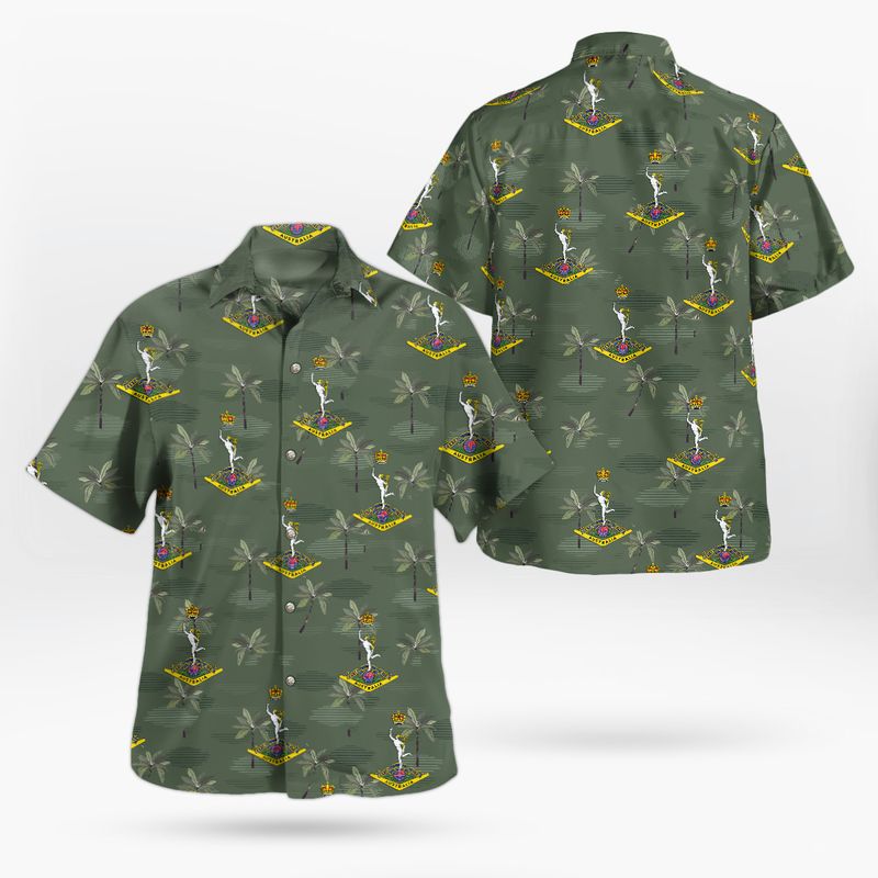 Royal Australian Corps of Signals RASigs Hawaiian Shirt
