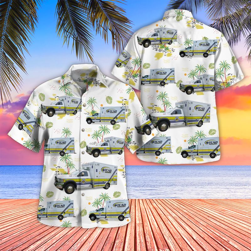 Missouri Taney County Ambulance District Hawaiian Shirt