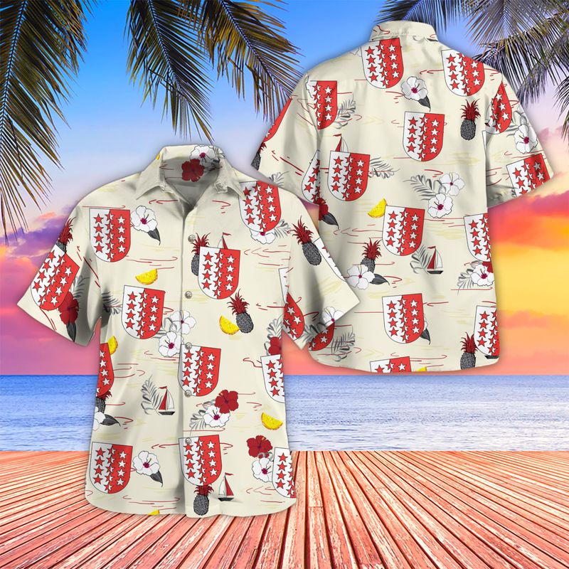 Switzerland Valais Hawaiian Shirt