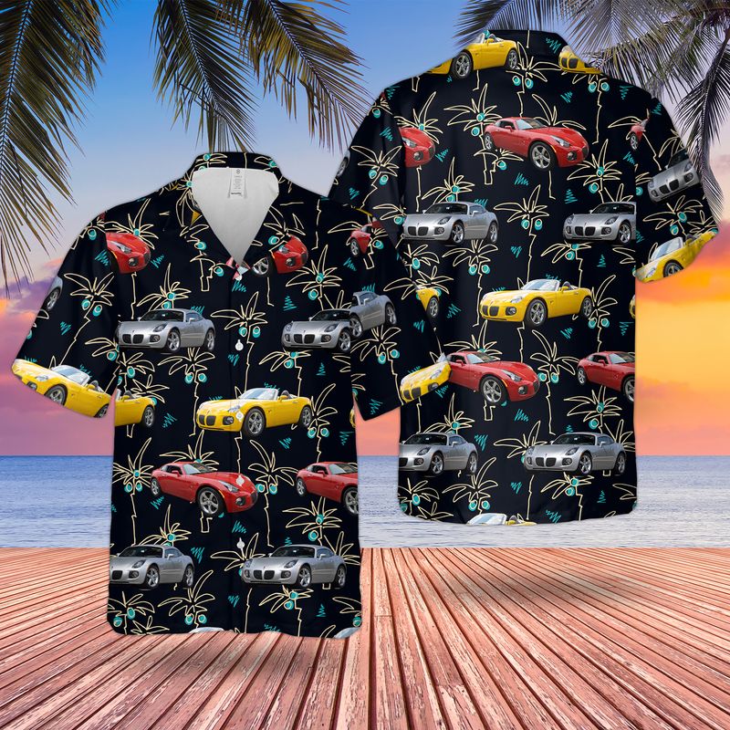 Pontiac Solstice GXP 2007-2009 Hawaiian Shirt TRHH2008BG03