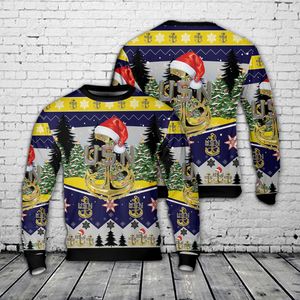 US Navy Chief Anchor Christmas AOP Sweater NLSI2511PD04