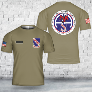 Custom Name US Army 1-508 PIR, 3 BCT 82nd ABN T-Shirt 3D DLHH2604PT05