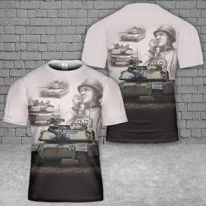 US Army ABRAMS T-Shirt 3D DLTT0807PT02