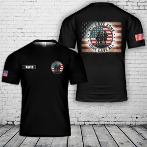 Custom Name All Gave Some Some Gave All Veterans Day 3D T-Shirt NLSI2507PT03