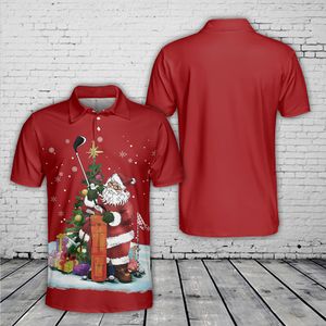 Christmas Golf Polo Shirt DLMP1610PT05