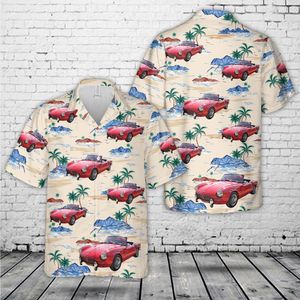 1965 Triumph Spitfire MkII Hawaiian Shirt DLMP2810PT04