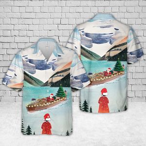 Chris-Craft Runabout Christmas Hawaiian Shirt DLTT1811PT11