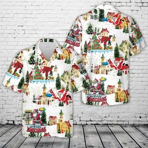 Santa Playing Disc Golf Christmas Hawaiian Shirt NLMP2011PT06