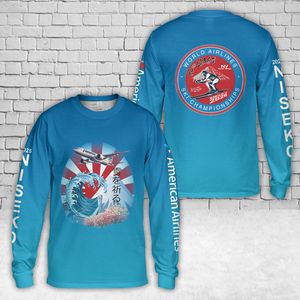 AMERICAN AIRLINES SKI AND SNOWBOARD Team AOP Long Sleeve Shirt DLTT2111PT01