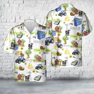 Cattle Ranch Hawaiian Shirt DLHH2103PL03