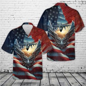 US Air Force F-16 Fighting Falcon Hawaiian Shirt NLMP2003PL11