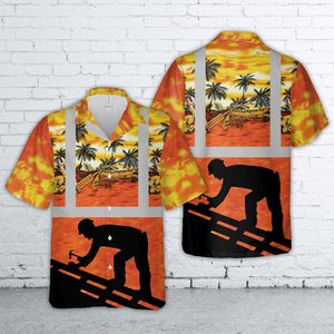 Roofer Tropical Hawaiian Shirt DLTT0305PL01