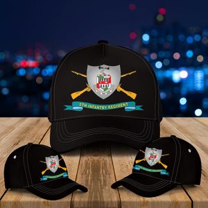 US Army - 5th Infantry Regiment - DUI w Br - Ribbon Baseball Cap DLSI2806PL06