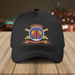 US Army - 56th Field Artillery Command - SSI w Br - Ribbon Baseball Cap DLMP3006PL03