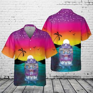 Royal Caribbean International Utopia of the Seas Pocket Hawaiian Shirt NLSI0909PL01