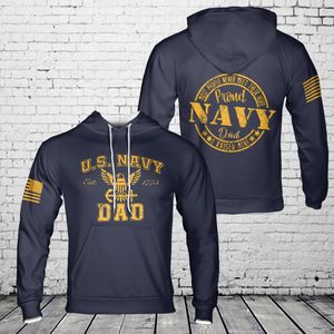 US Navy Dad 3D Hoodie NLSI0909PL03
