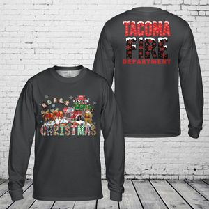Tacoma Washington Fire Department Christmas Long Sleeve Shirt NLSI1009PL02