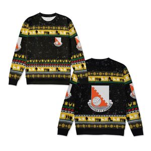 US Army 30th Signal Battalion Christmas Knitted Sweater NLSI1012PL03