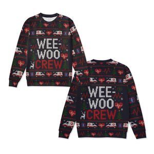 Wee Woo Crew Christmas Knitted Sweater NLSI1012PL04