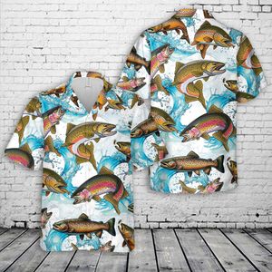 Trout Fish Hawaiian Shirt NLSI1912PL06