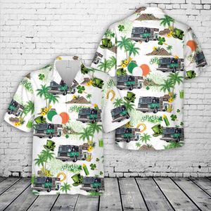 Moravia Fire Department, New York St. Patrick's Day Hawaiian Shirt NLSI2001PK05