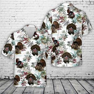 Wild Turkey Hawaiian Shirt NLSI2301PK08