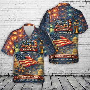 USA 250th Anniversary 1776-2026 Hawaiian Shirt NLSI2601PK02