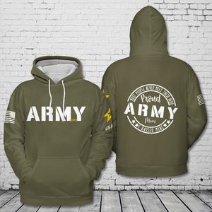 Proud US Army Mom 3D Hoodie NLSI0902PK05
