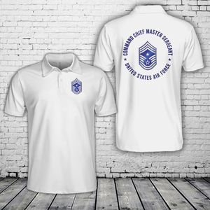 US Air Force Command Chief Master Sergeant Polo Shirt NLSI1002PK05