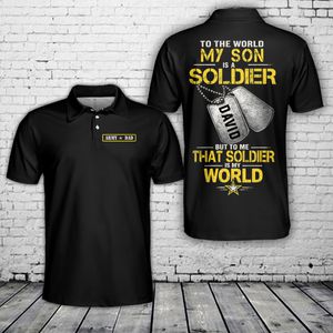 Custom name US Army Dad Polo Shirt NLSI1102PK04