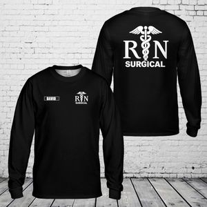 Custom name SURGICAL NURSE Long Sleeve Shirt NLSI2702PK10