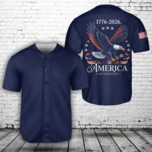 250th Anniversary America 1776-2026 Baseball Jersey NLSI1103PK06