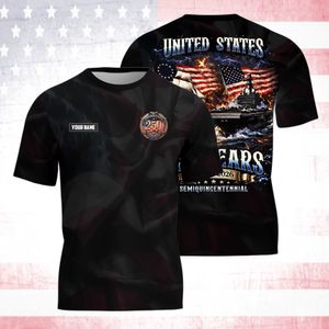 Custom Name America 250th Anniversary, USA Independence Day 4 of July T-shirt TT1203PK09