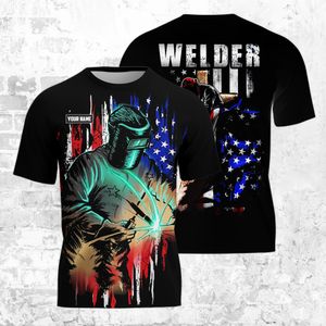 Custom Welder Apparel, Father's Day 3D T-shirt  TT1403PK05