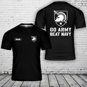 Custom Name Go Army Beat Navy 3D T-Shirt NLSI1703PK06