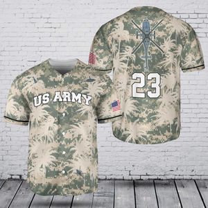 Custom Number US Army Bell OH-58 Kiowa Baseball Jersey TT2003PK07
