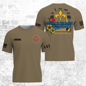 Custom Name 157th Combat Operations Squadron (157th COS) 3D T-shirt TT1903PK03