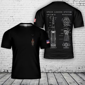 NASA Artemis II SLS Launch 3D T-Shirt NLSI0104PK06