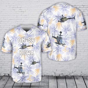 US Army OH-58 Kiowa Baseball Jersey TT0604PK05