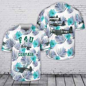 US Navy Vought F4U Corsair Baseball Jersey TT0604PK07