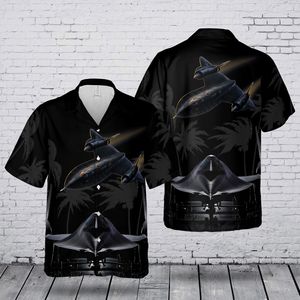 USAF SR-71 Blackbird Hawaiian Shirt TT0804PK08