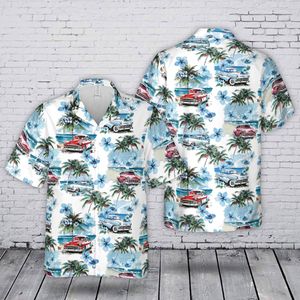 Vintage 1950s Classic Car Hawaiian Shirt TT0904PK02