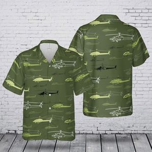 US Army AH-64 Apache Hawaiian Shirt TT1104PK05